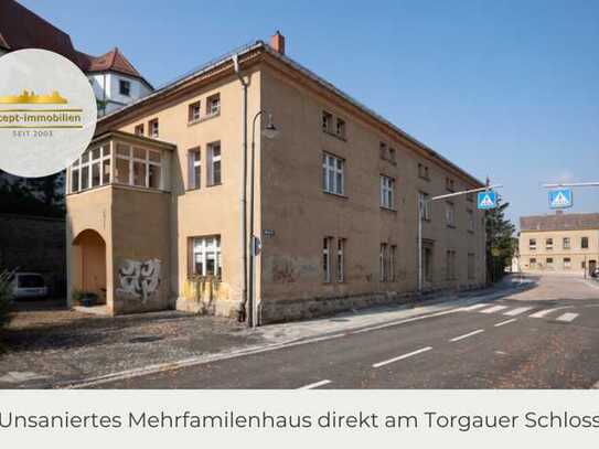 ** Unsaniertes MFH direkt am Torgauer Schloss **