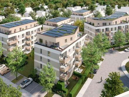 Neubaugebiet Bannholzgraben II: Geräumige 2 Zi. ETW mit Terrasse und eigenem Gartenanteil