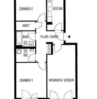 Moderne 3-Zimmer-Wohnung mit Balkon und optionalem Stellplatz im Rather Carré