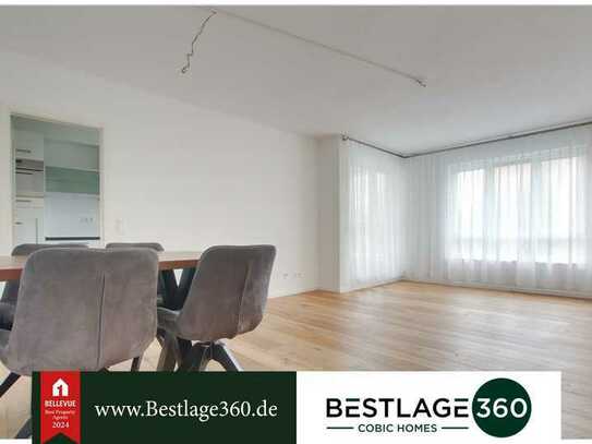 Lichtdurchflutete 3-Zimmer-Wohnung mit Süd-West-Loggia in Bad Homburg