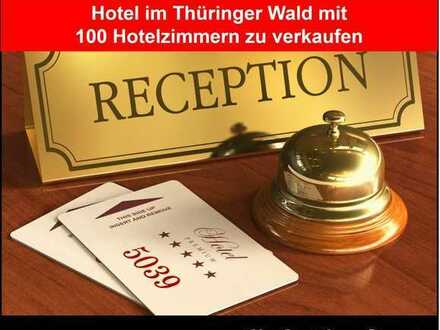 Sehr gut eingeführtes "Thüringer Wald Hotel" mit ca. 100 Zimmer zu verkaufen