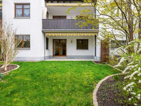 Gut geschnittene 2-ZKB-Erdgeschosswohnung mit Garten in ruhiger Lage in Friedberg-West!