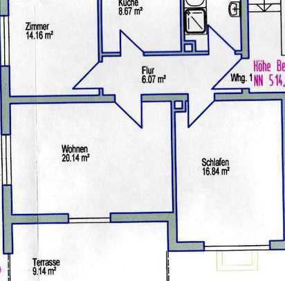 3-Zimmer Erdgeschosswohnung mit Terrasse in Maisach