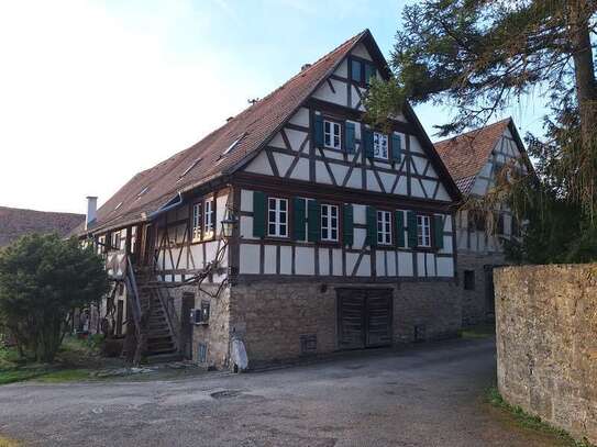 Geschmackvolles, vollständig renoviertes 3,5-Zimmer-Farmhaus mit EBK in Dörzbach