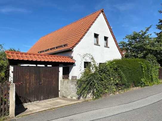 ***vollunterkellertes Einfamilienhaus in Langebrück, mit Garage und Schuppen***