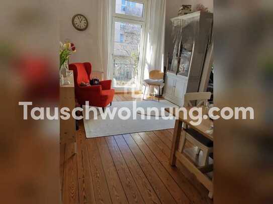 Tauschwohnung: Helle, ruhig gelegene Altbauwohnung im schönen Grindel