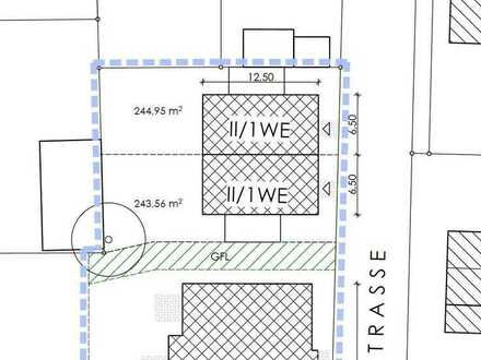 Top Lage Grundstück Neubau 1FH - 2FH - DHH