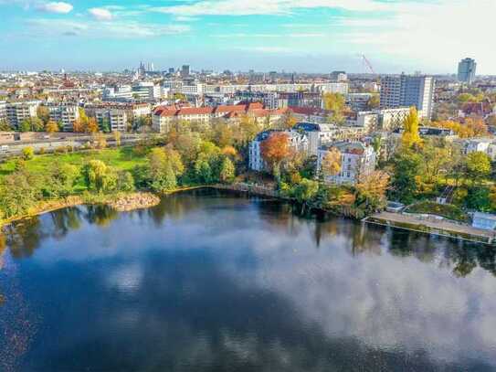 EXKLUSIVE SEE-TERRASSEN -MAISONETTE mit TRAUM-SEEBLICK und 180 Grad-Weitblick über Berlin