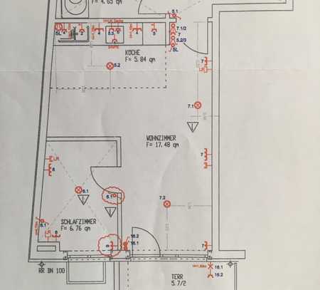 Geschmackvolle, gepflegte 2-Raum-EG-Wohnung mit geh. Innenausstattung mit EBK in München Obergiesing