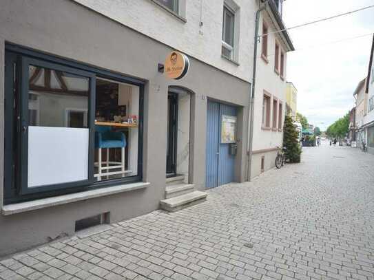 DIETZ: Cafe-, Laden-, Büro- oder Mini-Praxis zu vermieten in Babenhäuser Fußgängerzone!