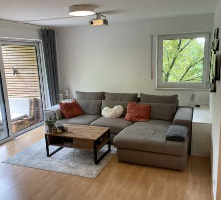 Modernisierte Wohnung mit zwei Zimmern sowie Balkon und Einbauküche in Herzebrock-Clarholz