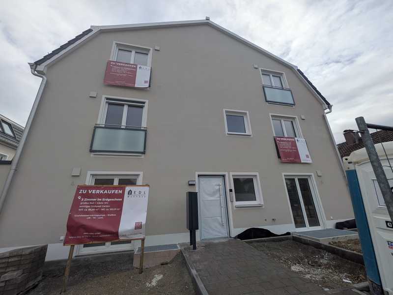 Moderne 3-Zimmer Neubauwohnung mit sonnigem Balkon im 1. OG in München-Waldperlach