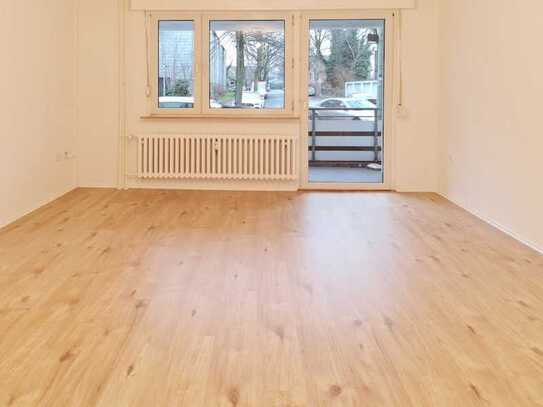 Renovierte 2-Zimmer-Wohnung im Erdgeschoss mit Balkon zu vermieten!