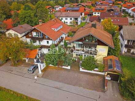 Hotel Garni im Dornröschenschlaf mit Blick zum Märchenschloss!