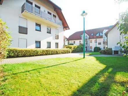 Attraktive 1-Raum-Wohnung mit West-Terrasse & Garten