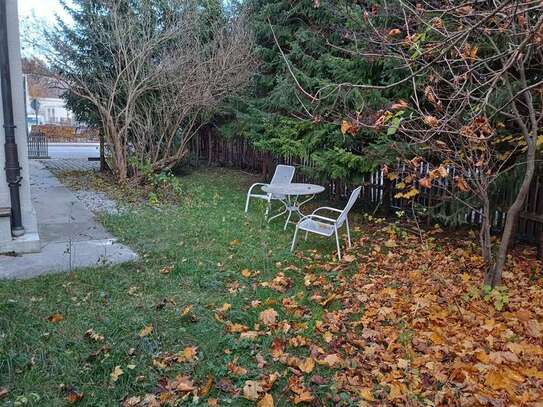 Wohnen mit eigenem Garten - charmante 1-Zimmer-EG-Wohnung im Zentrum von Bad Tölz