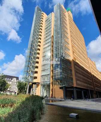 Lichtdurchflutete Bürofläche am Potsdamer Platz