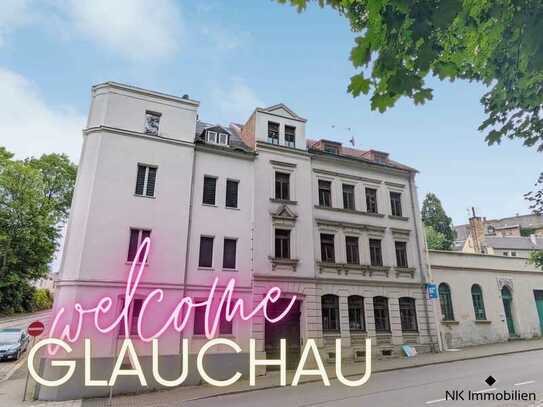 ++ gemütliche 1-Raum Altbau-Wohnung in Glauchau - inkl. Einbauküche ++