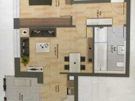 Neuwertige 2-Raum-Wohnung mit Balkon und Einbauküche in Zentrum von Gütersloh