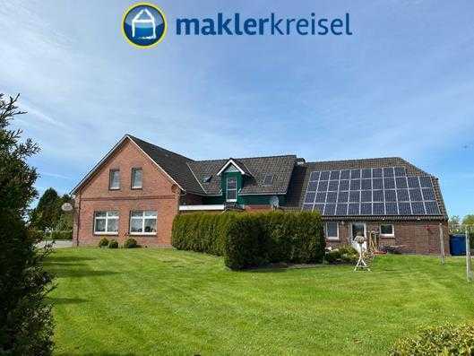 Nordsee: Flexible und geräumige Immobilie (mit PV) auf großem Grundstück!