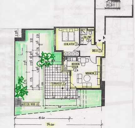 Attraktive 2,5-Zimmer-Wohnung zur Miete in Remshalden-Grunbach