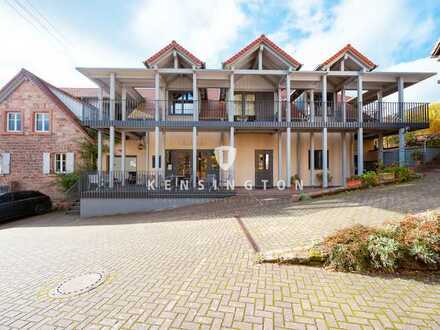 Biologisch saniertes Hotel mit historischen Elementen im Biosphärenreservat Pfälzer Wald