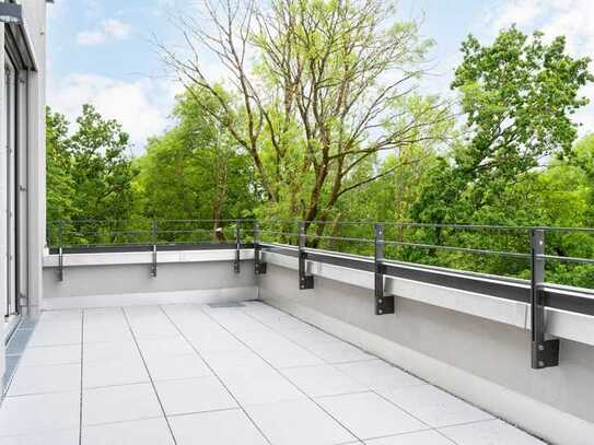 DACHTERRASSENTRAUM mit Wärmepumpe / Photovoltaik, A+, KfW 40 QNG Plus!