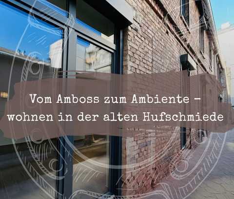Ruhiges Loft mit Charme – EG-Wohnung in alter Schmiede