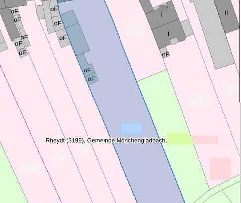 Baugrundstück 2061 m², pos. Vorbescheid f. Mehrfamilienhaus 9 WE u. 2 DHH´s, 41238 Mönchengladbach