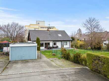 RARITÄT: Außergewöhnlich großes Grundstück mit freistehendem Wohnhaus in Biberach