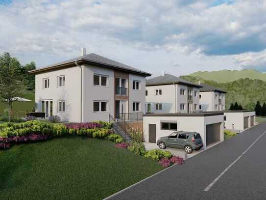 Neubau Stadtvilla Energie Effizienzhaus inkl. Garage & Grundstück Baustart geplant