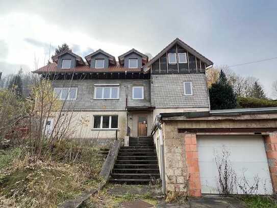 Komplett Sanierungsbedürftiges Einfamilienhaus in zentraler Lage von Ruhla