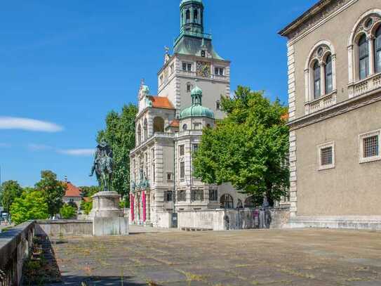 BEST of MUNICH - LEHEL - STADTWOHNUNG / TOP GRUNDRISS / TERRASSE zum INNENHOF