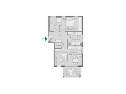 An alles gedacht: Schicke 3-Zimmer mit Südterrasse