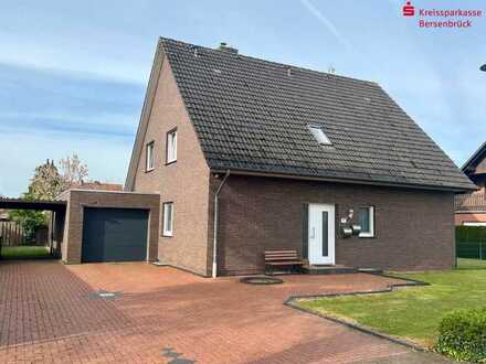 Gepflegtes Siedlungshaus in Gehrde mit Nutzungsmöglichkeit als Ein- bzw. Zweiparteienhaus