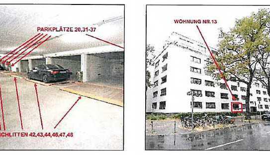 Versteigerungsobjekt - Vermietete 3-Zimmer-Wohnung samt 14 PKW-Stellplätze im Ortsteil Wilmersdorf