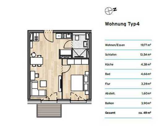 Erstbezug in begehrter Lage: Geschmackvolle Wohnung im exklusiven Neubau in Carlstadt