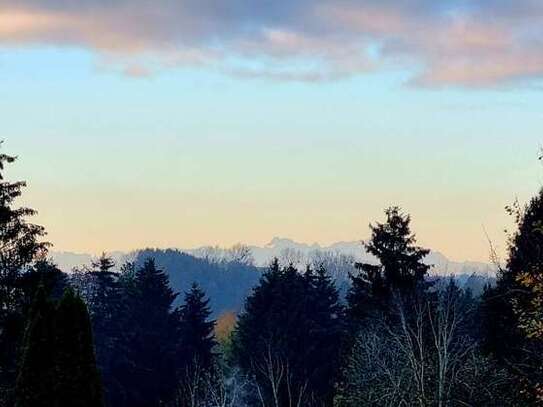 Wohn(T)raum in Schlier mit Grundstück und Bergsicht