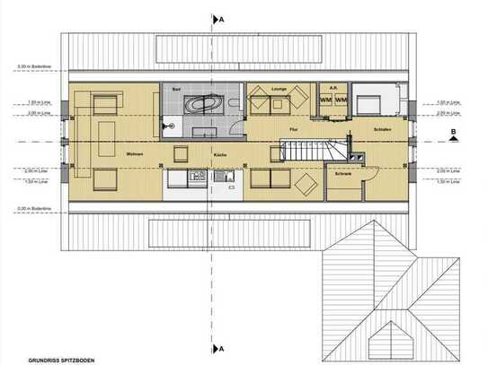 Traumhafte Dachgeschosswohnung in wunderschöner und zentral gelegener Villa in Halle Westf.