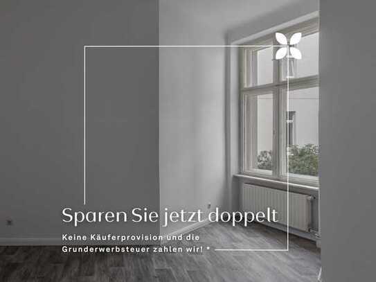 * Frisch renovierte 3-Zimmer-Wohnung mit Balkon in Karlshorst! *Wir übernehmen die Grunderwerbsteuer