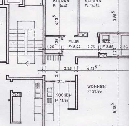 3-Zimmer-Whg. Nähe S-Stellingen