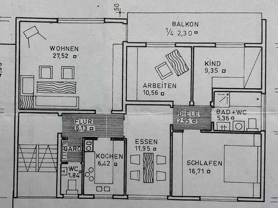 Freundliche 4,5-Zimmer-Wohnung in Neckarwestheim