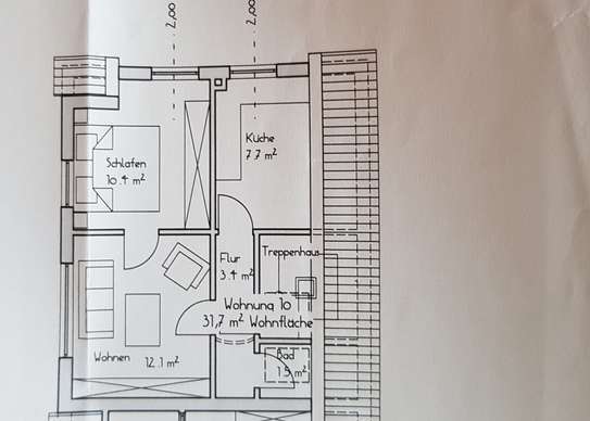 Exklusive, vollständig renovierte 2-Raum-DG-Wohnung in Oldenburg (Oldenburg)