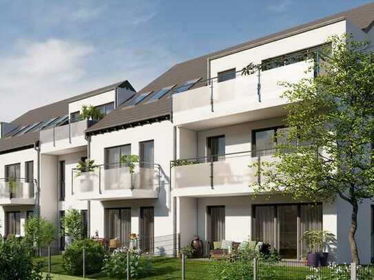3-Zimmer-DG-Wohnung mit Dachterrasse in klimafreundlichem Neubau in Neuberg (WG 9)