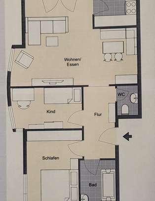 3-Zimmer-Wohnung mit Balkon, EBK, TG + Außenstellplatz in Ulm-Wiblingen