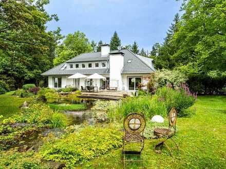 Luxus und Natur in perfekter Harmonie: Exklusive Villa auf weitläufigem Anwesen in Starnberg-Wangen