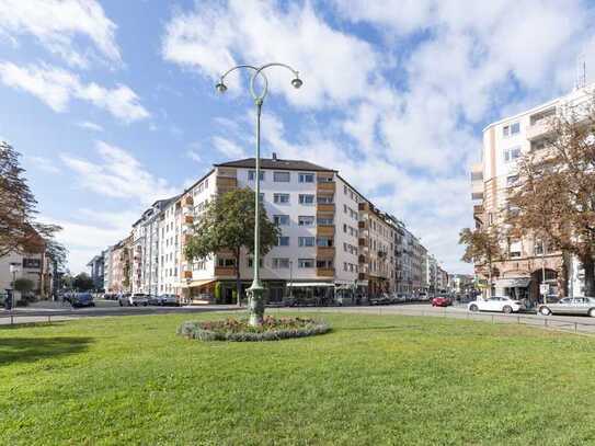 Stilvolle, geräumige und gepflegte 3-Zimmer-Hochparterre-Wohnung in Mannheim