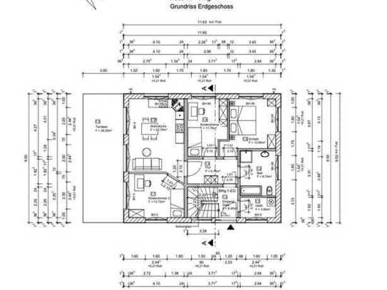 Wohnung mit Gartenzugang in einem Zweifamilienhaus