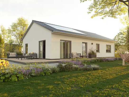 Modern und vielseitig - der Bungalow für jedes Alter in Wittenberg / Preis inkl. Grundstück