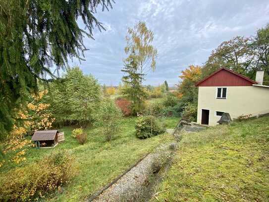 Freizeitgrundstück mit Ferienhaus direkt neben der Wilhelminenaue (ehem. Landesgartenschaugelände)